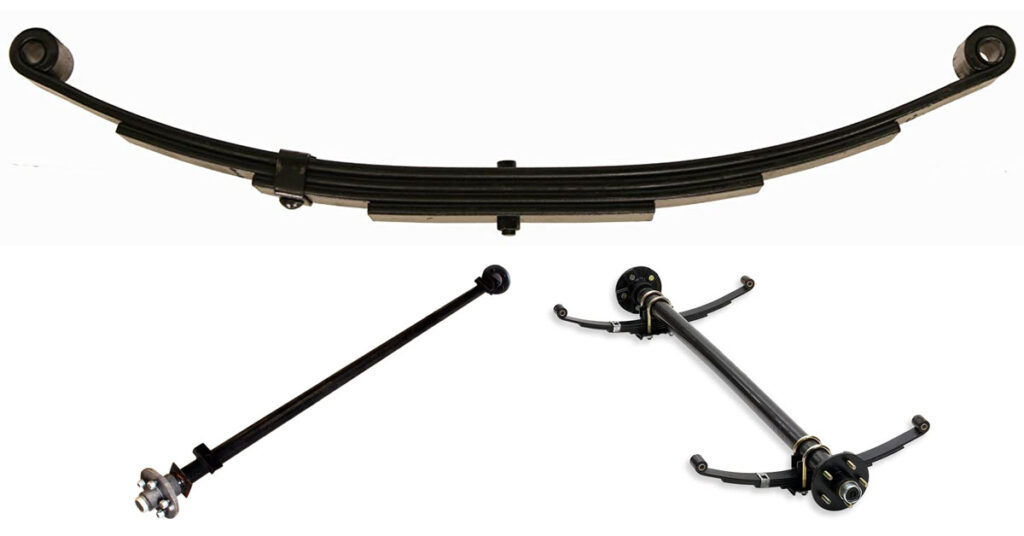 different types of boat trailer axles you should know