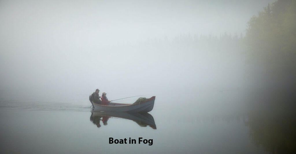 tips and tricks to boat in fog
