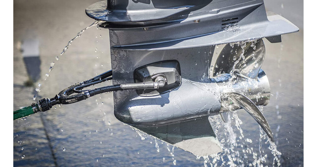 boat engine flush benefits and how to do it