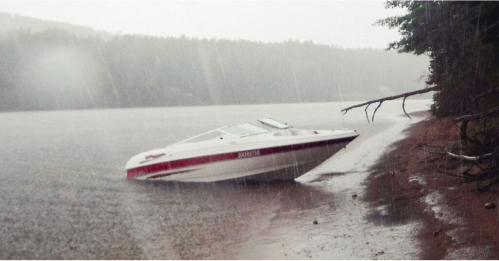 what to do on a boat in the rain